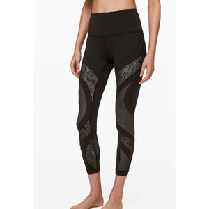Lululemon Wunder Under High-Rise Tight 25" *Lace Sz 6